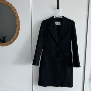 Aritzia Babaton single-breasted wool coat
